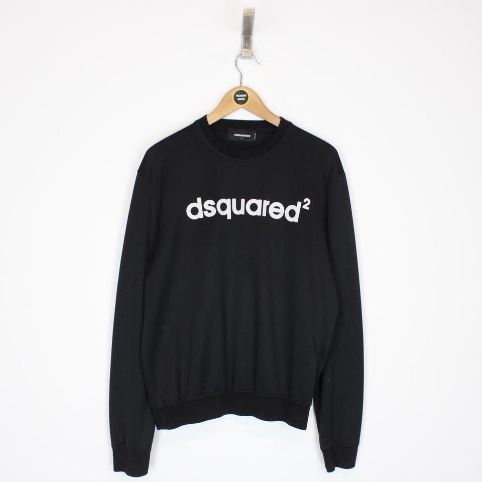 Dsquared2 Logo Print Sweatshirt Small Freshmans Archive