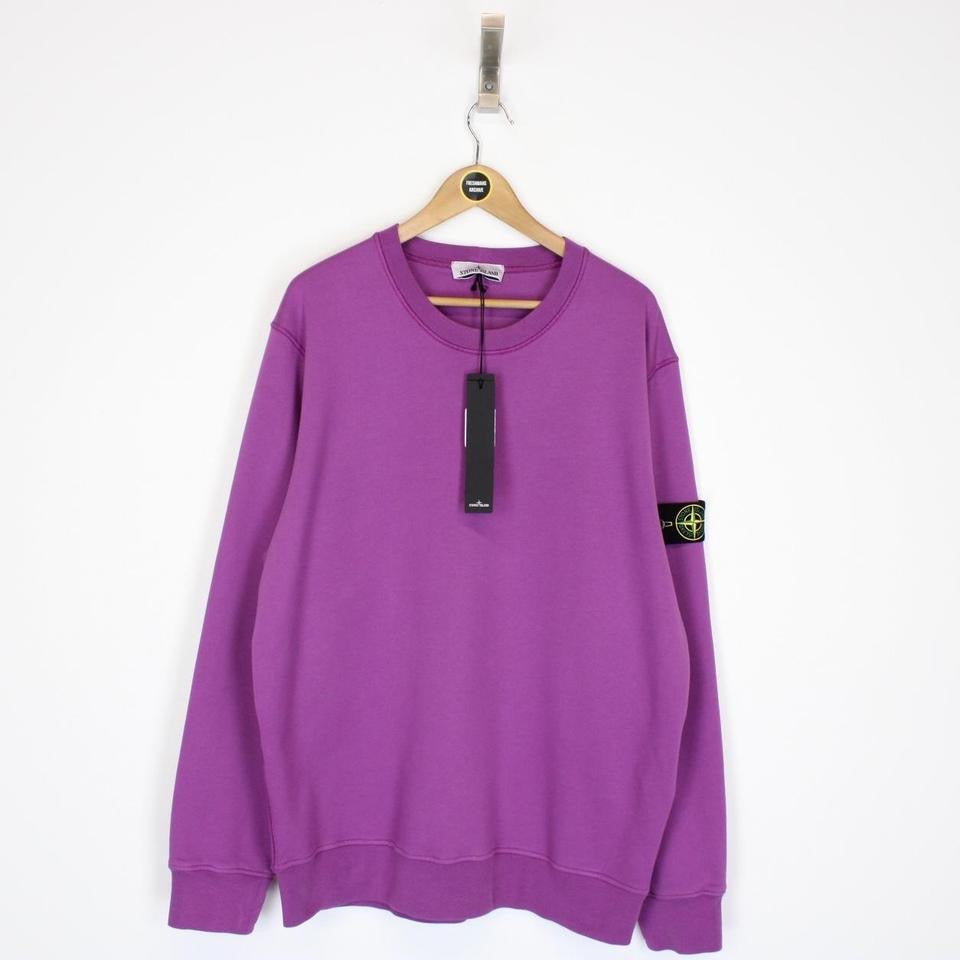 Knox Rose Women's Marled Crewneck Pullover Sweater XXL Purple