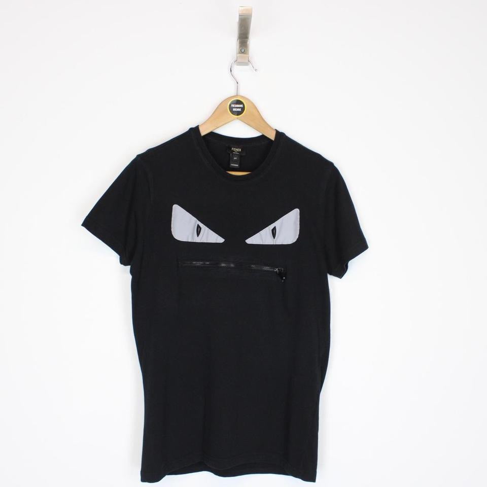 krystal T Plakater Fendi Bug Eyes Zip Mouth T-Shirt XS – Freshmans Archive