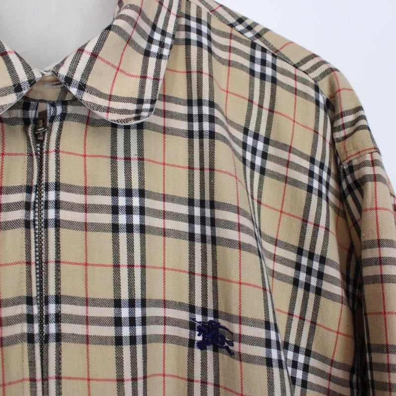 Vintage Burberry Reversible Harrington Large