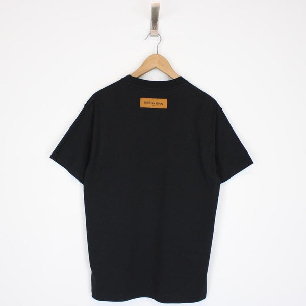 Louis Vuitton Embossed LV Logo T-Shirt Medium