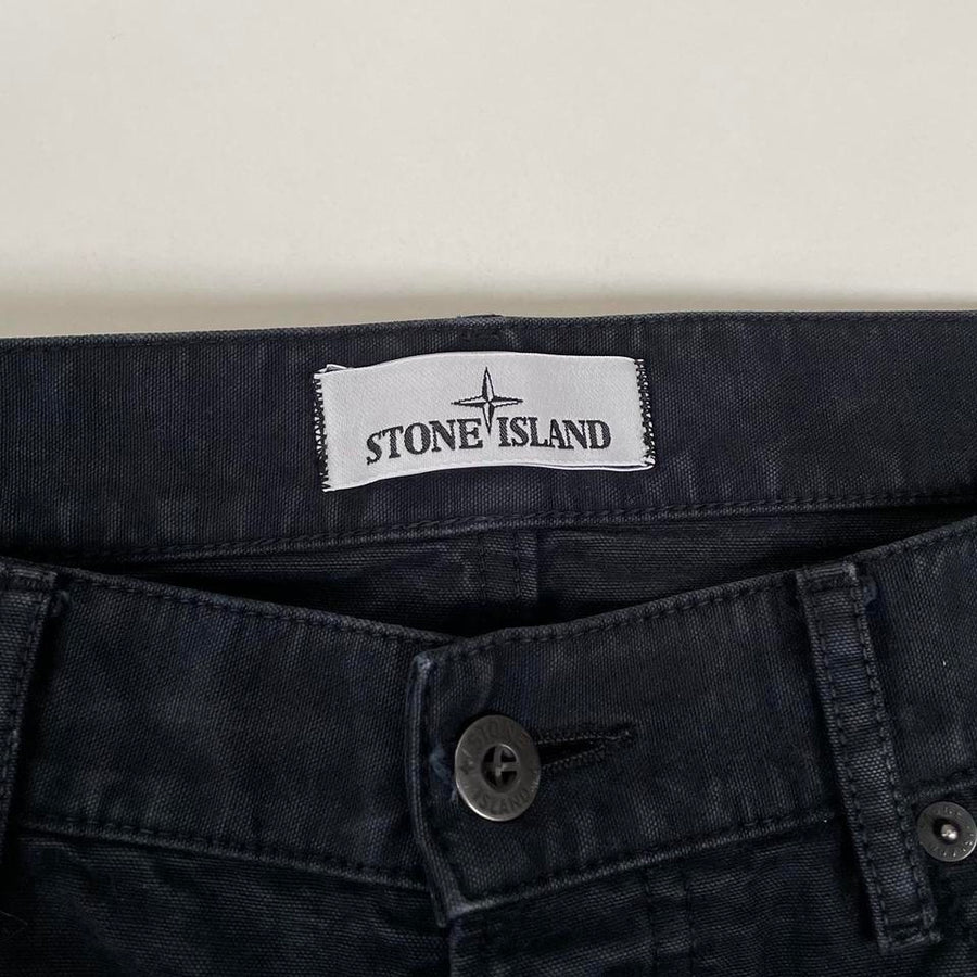 Black stone island jeans sale best sale