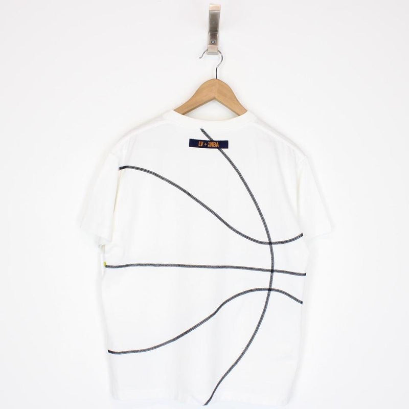 Louis Vuitton x NBA Embroidered T-Shirt Small