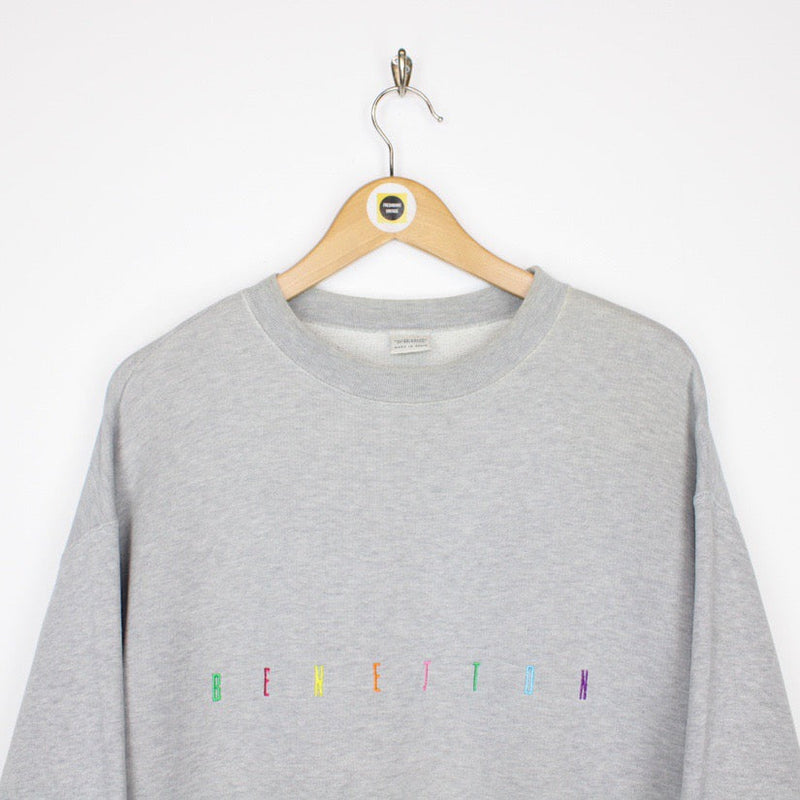 Vintage Benetton Sweatshirt Small