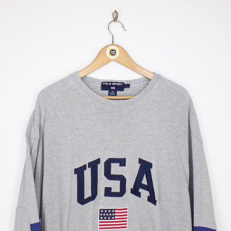 Vintage Polo Sport Sweatshirt Large