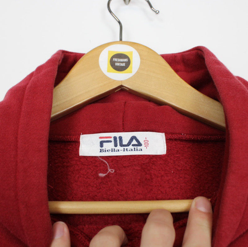 Vintage Fila Hoodie Medium