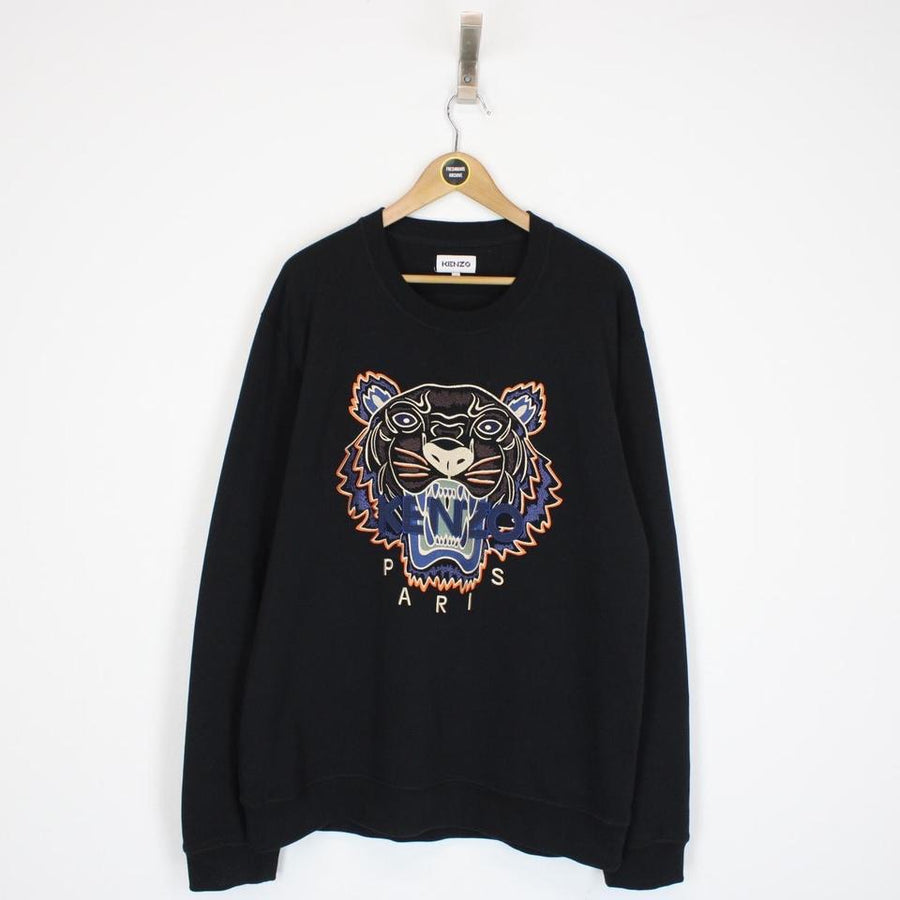 Black and yellow kenzo jumper best sale