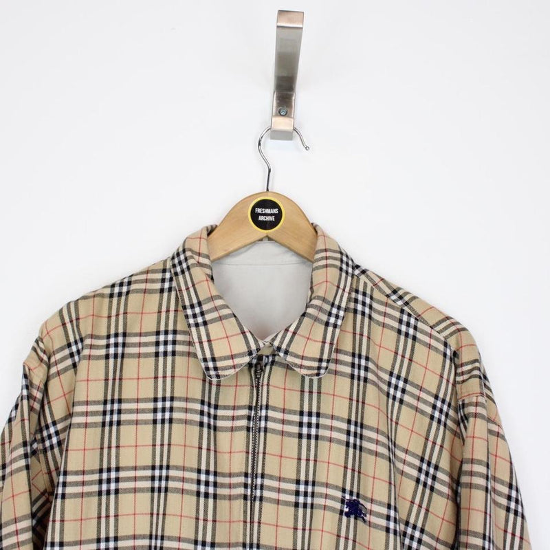 Vintage Burberry Reversible Harrington Large