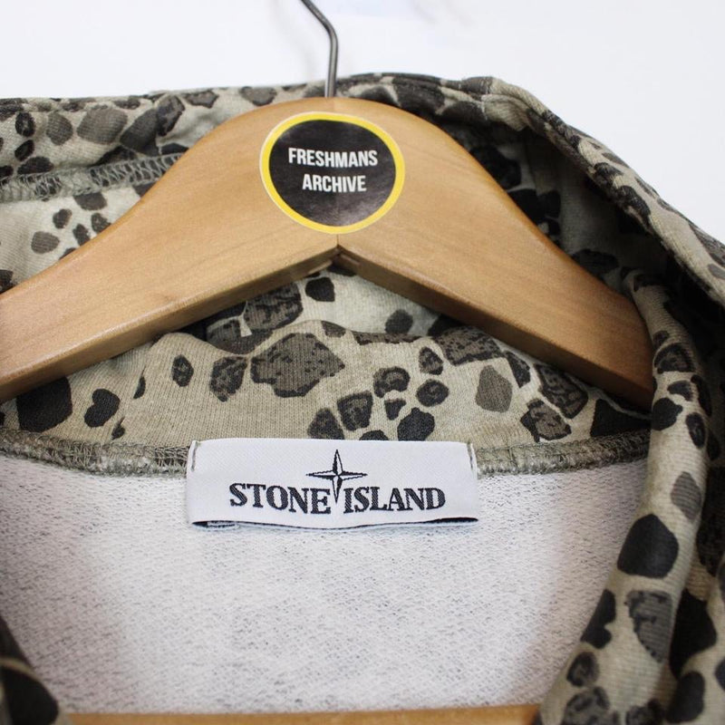 Stone Island SS 2018 Alligator Camo Jacket XL