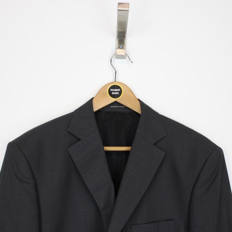 Vintage Balmain Paris Wool Blazer Jacket XL