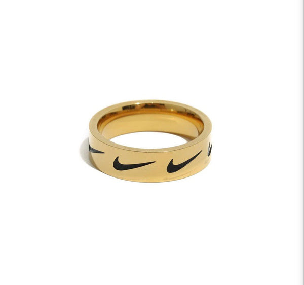 Nike Repeat Swoosh Ring Gold