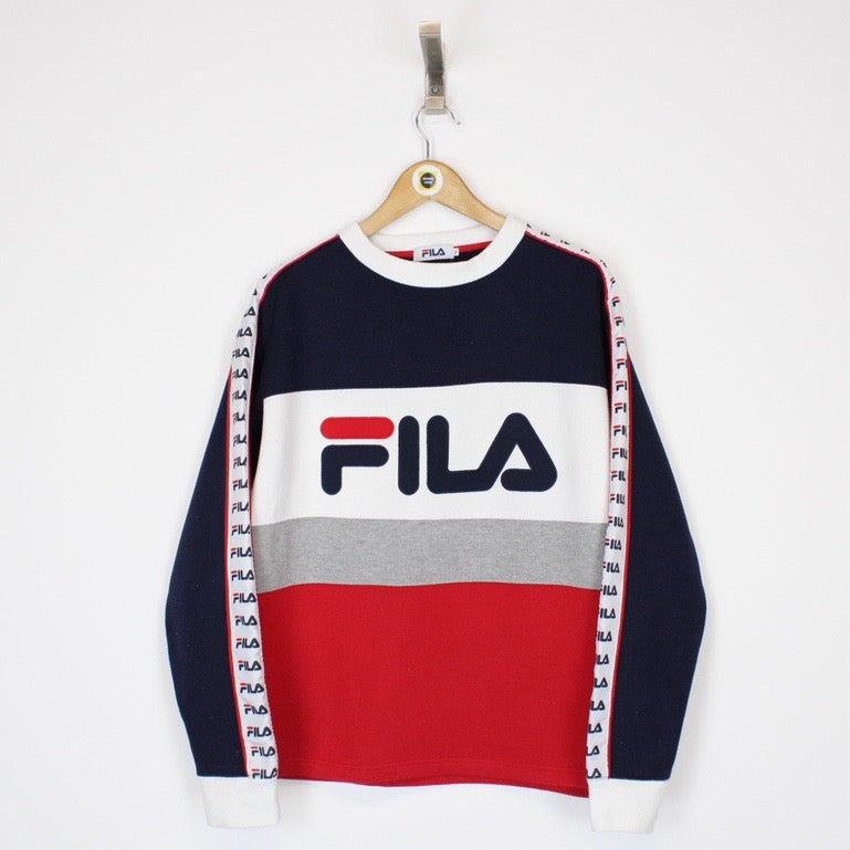 Vintage Fila Sweatshirt Medium