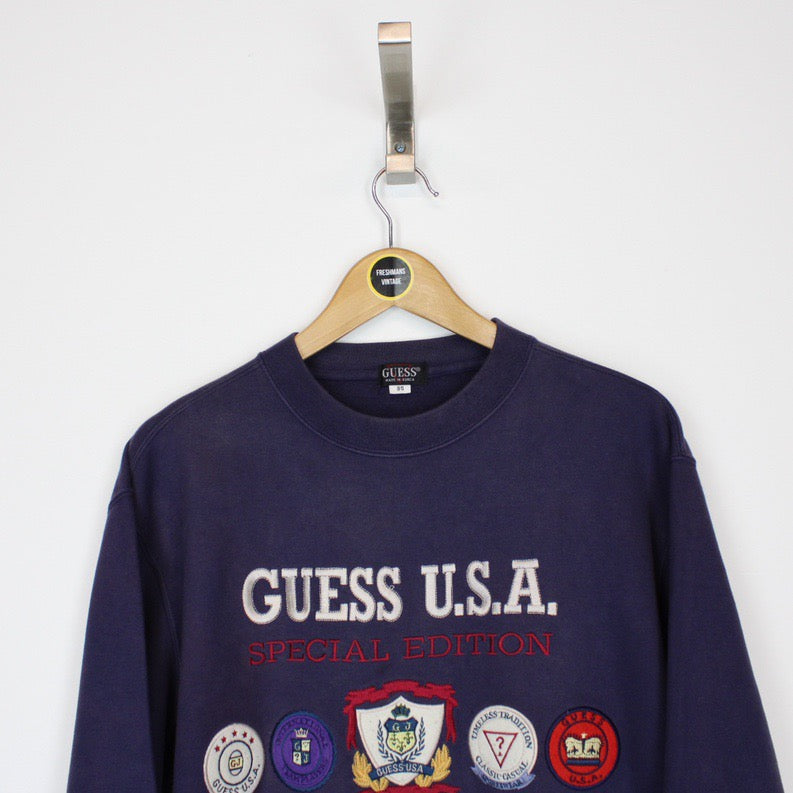 Vintage Guess Sweatshirt Medium