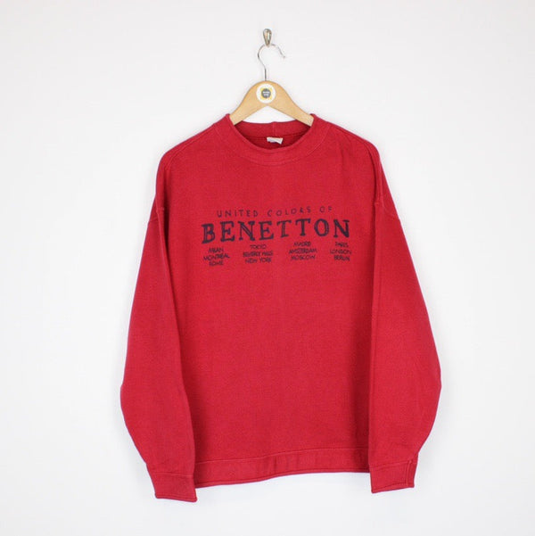 Vintage Benetton Sweatshirt Medium