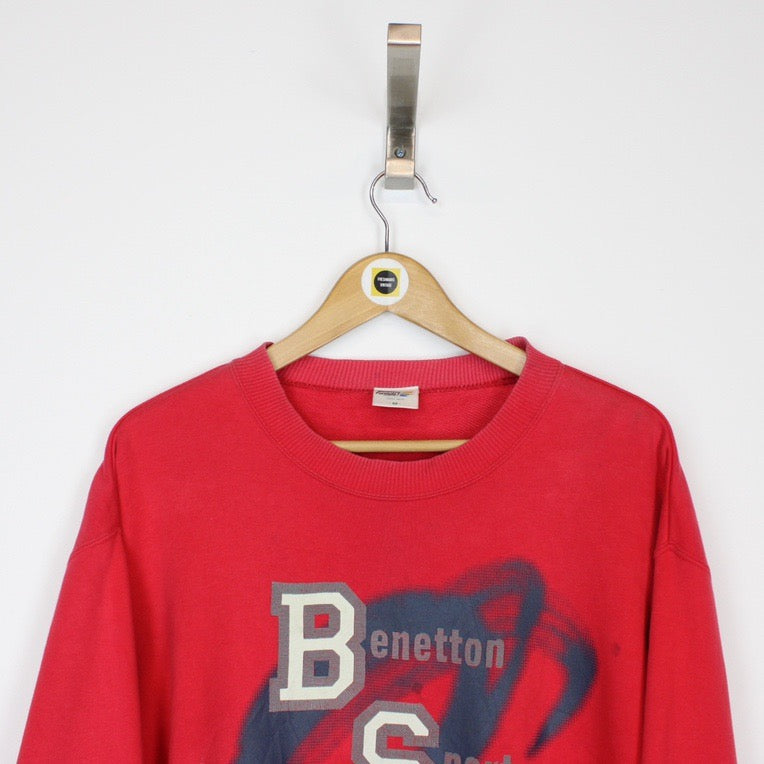 Vintage Benetton Sweatshirt Small