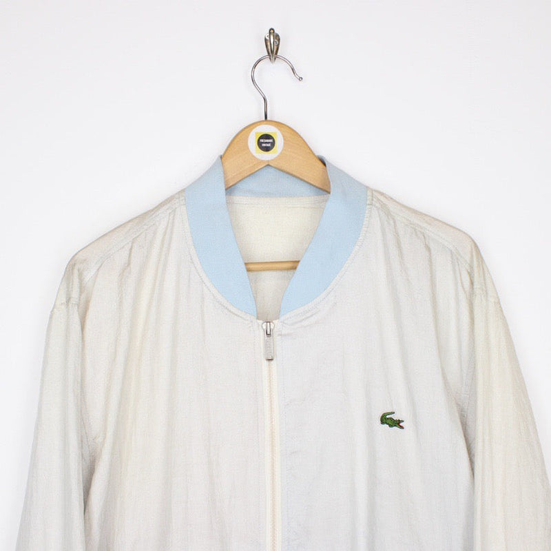 Vintage Lacoste Bomber Jacket Large