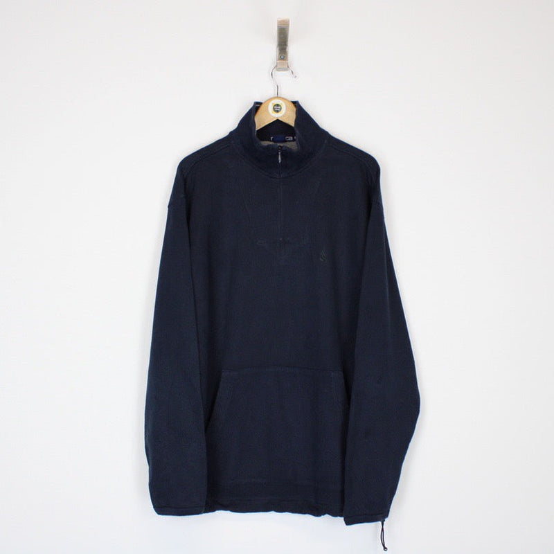 Vintage Nautica 1-4 Zip Sweatshirt Medium