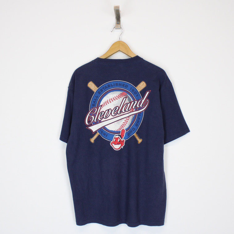 Vintage MLB Cleveland Indians T-Shirt Large