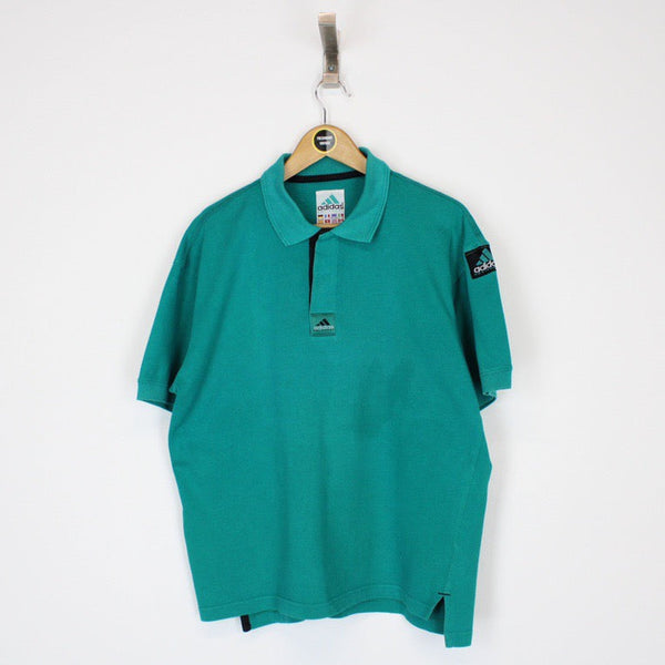 Vintage Adidas Equipment Polo Shirt Medium