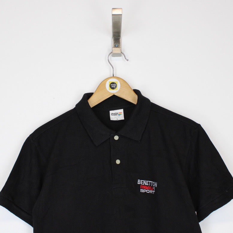 Vintage Benetton Polo Shirt Small