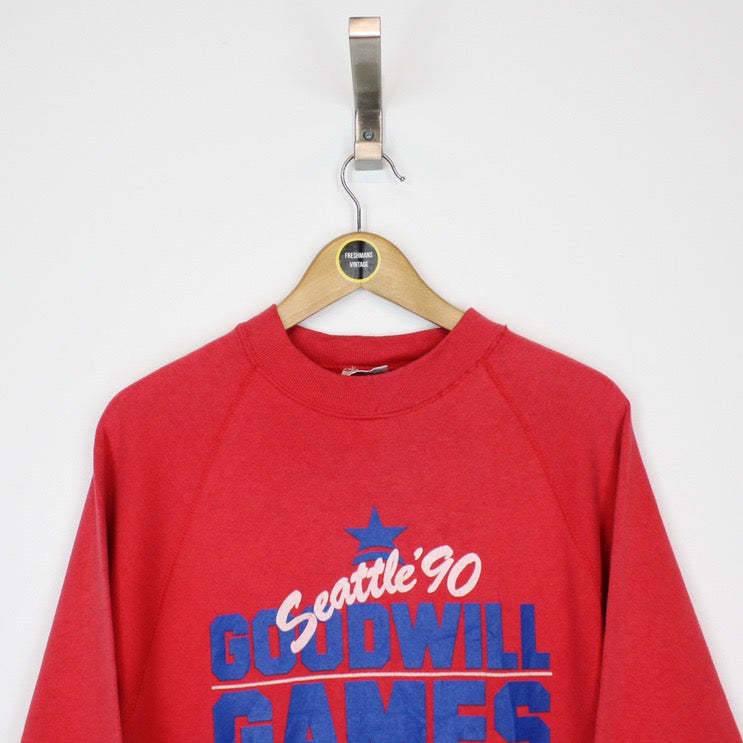 Vintage 1990 Seattle USA Sweatshirt Medium