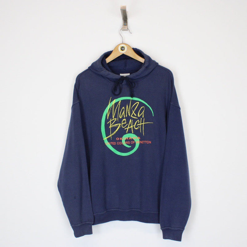 Vintage Benetton Hoodie Medium