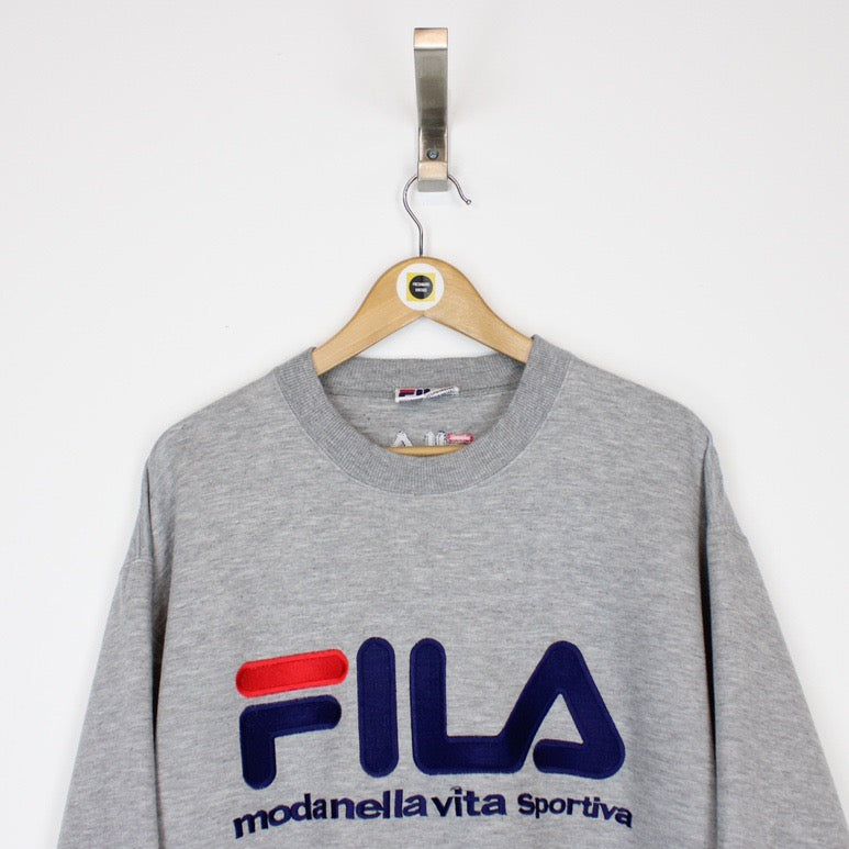 Vintage Fila Sweatshirt Medium