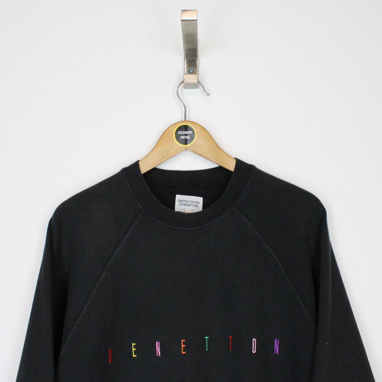 Vintage Benetton Sweatshirt Small