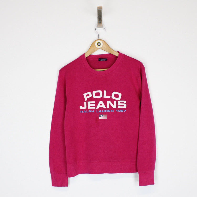 Vintage Polo Jeans Sweatshirt Small