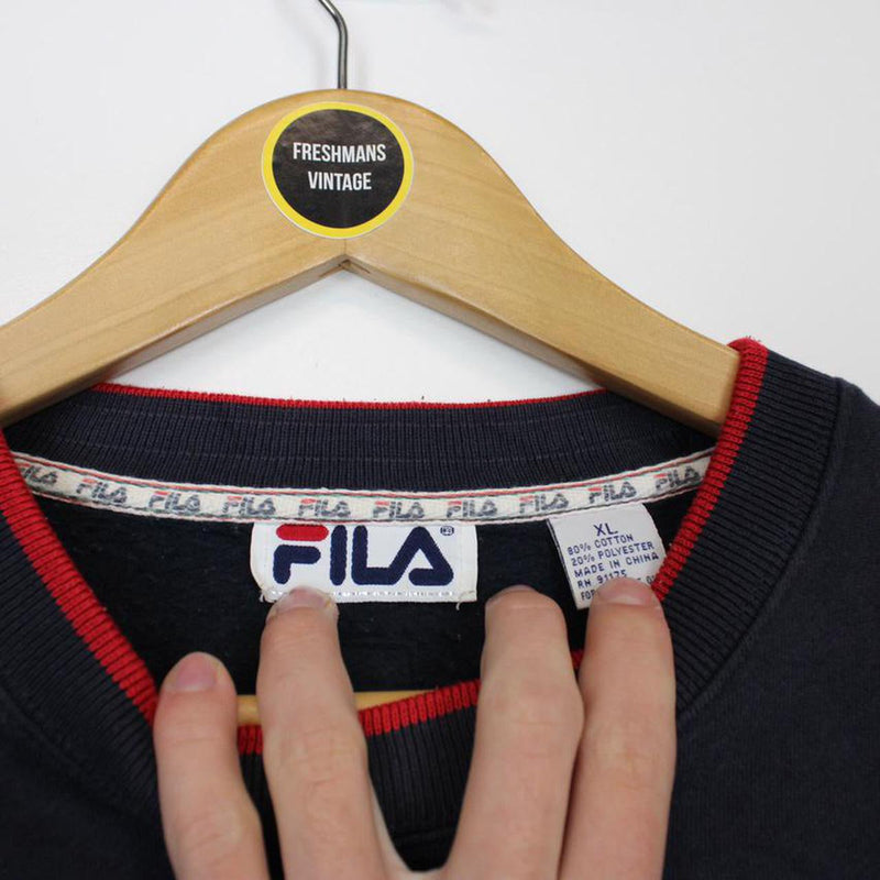 Vintage Fila Sweatshirt Medium