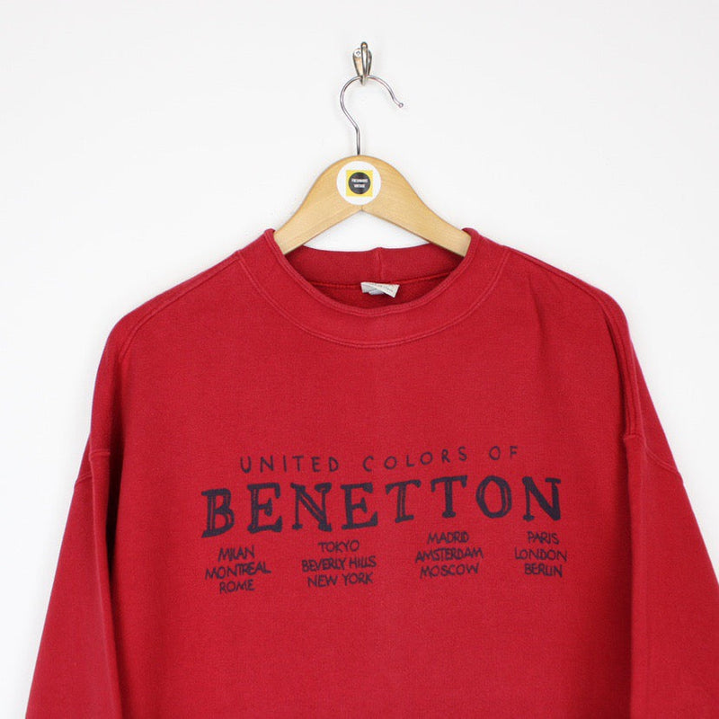 Vintage Benetton Sweatshirt Medium