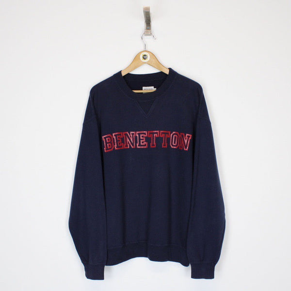 Vintage Benetton Sweatshirt Medium