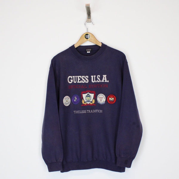 Vintage Guess Sweatshirt Medium