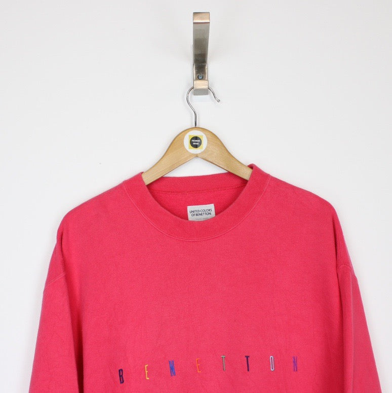 Vintage Benetton Sweatshirt Small