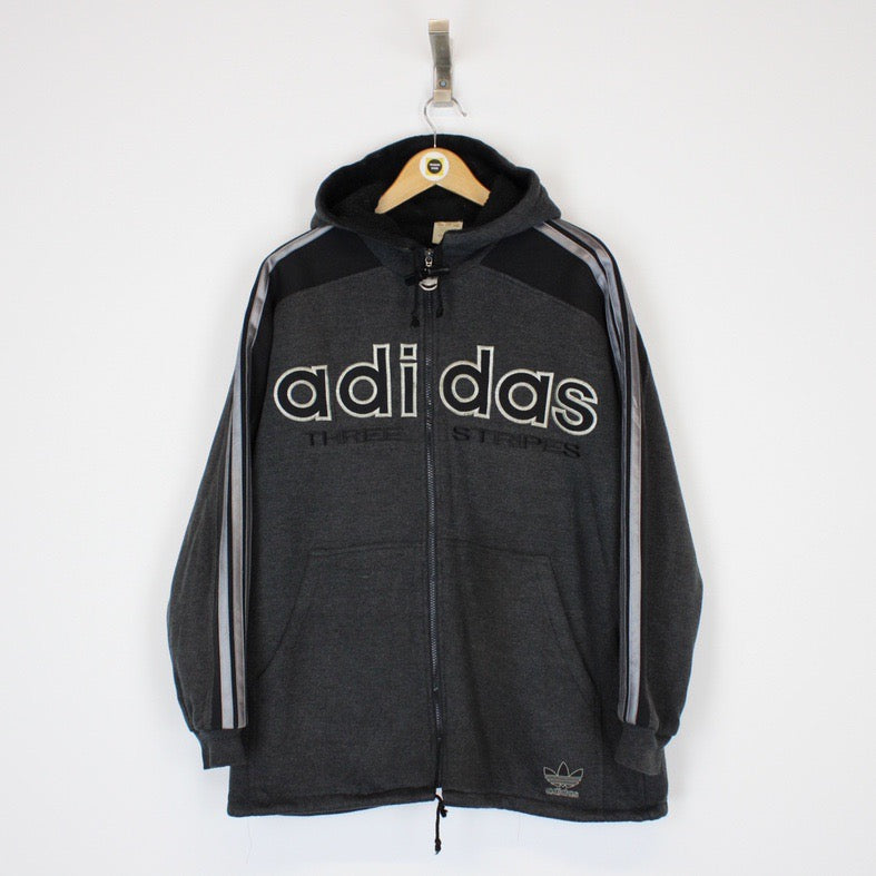 Vintage Adidas Hoodie Jacket XXL