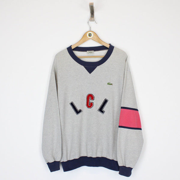 Vintage Lacoste Sweatshirt Medium