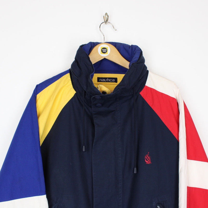 Vintage Nautica Reversible Jacket Large