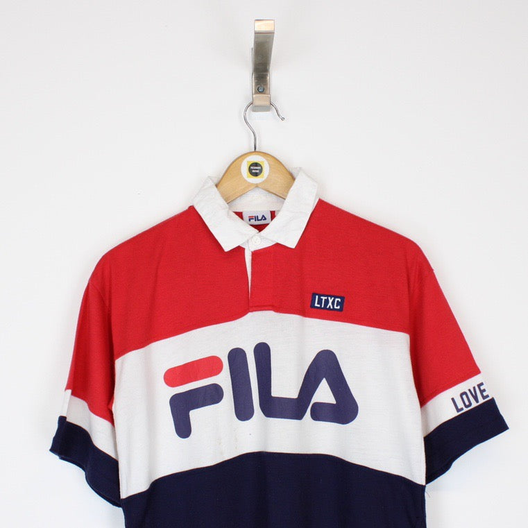 Vintage Fila Polo Shirt Medium