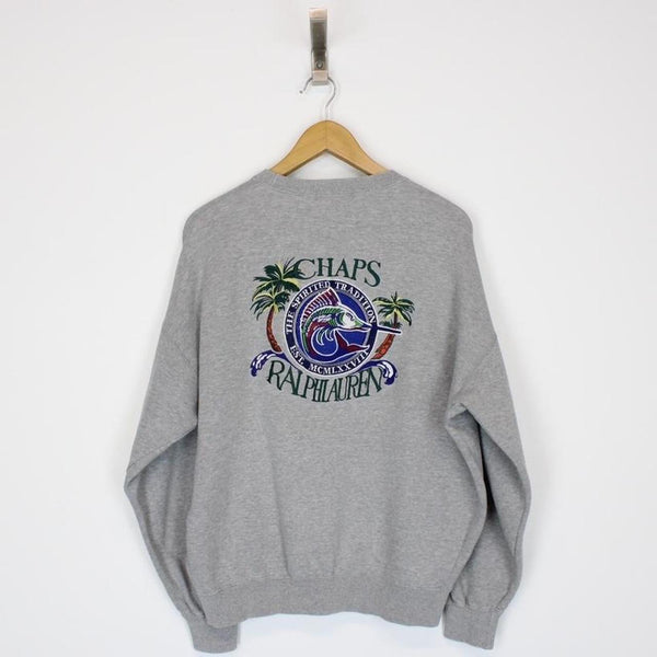 Vintage Chaps Sweatshirt Medium