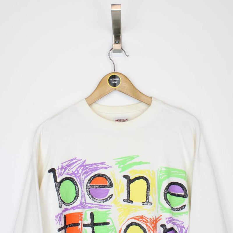 Vintage Benetton Sweatshirt Small