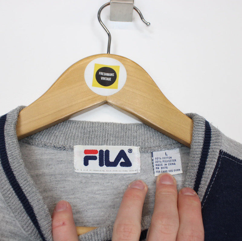 Vintage Fila Sweatshirt Medium