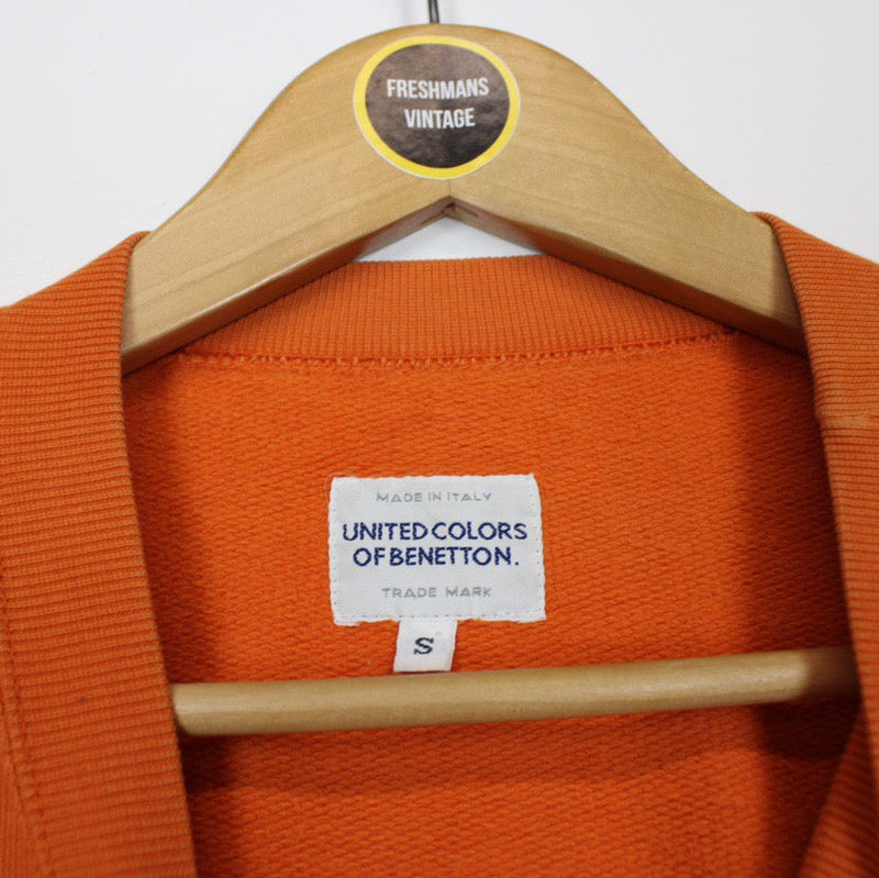 Vintage Benetton Sweatshirt Small