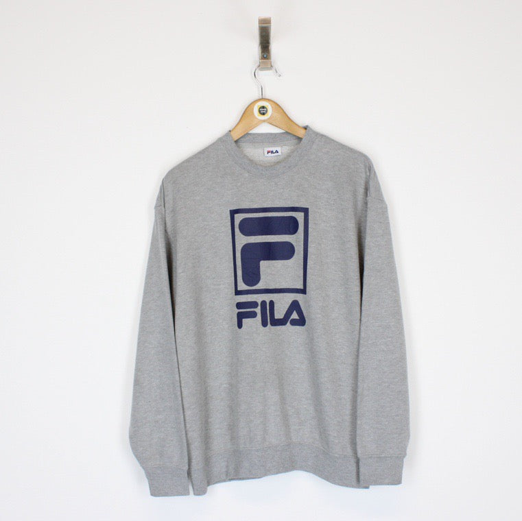 Vintage Fila Sweatshirt Medium