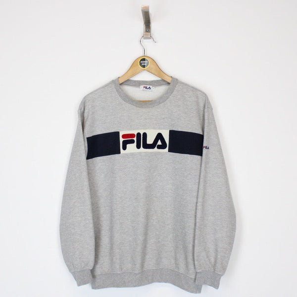 Vintage Fila Sweatshirt Medium