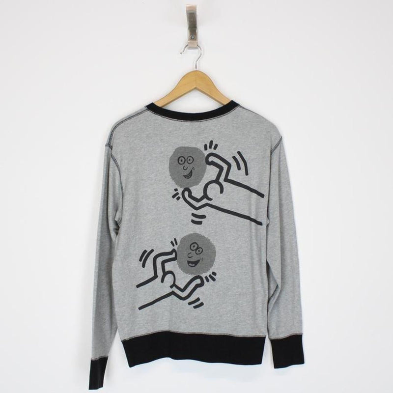 Vintage Keith Haring Sweatshirt Small