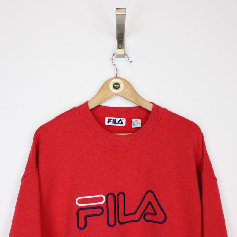 Vintage Fila Sweatshirt Medium