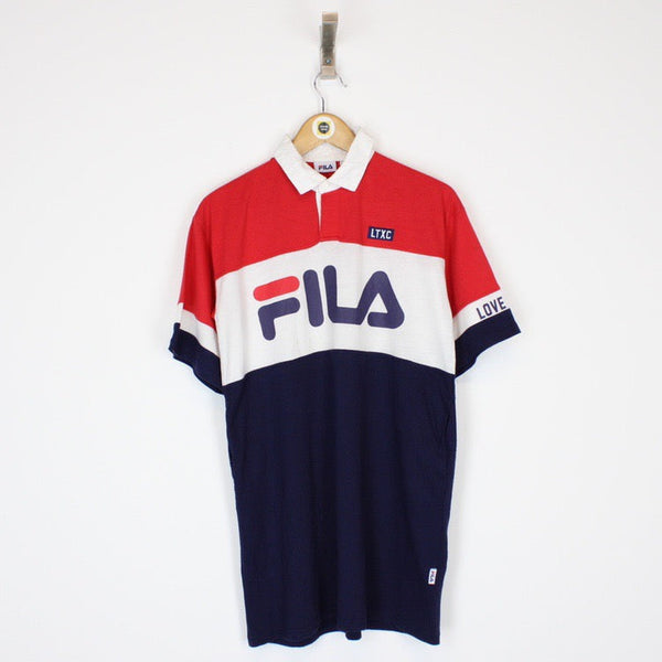 Vintage Fila Polo Shirt Medium