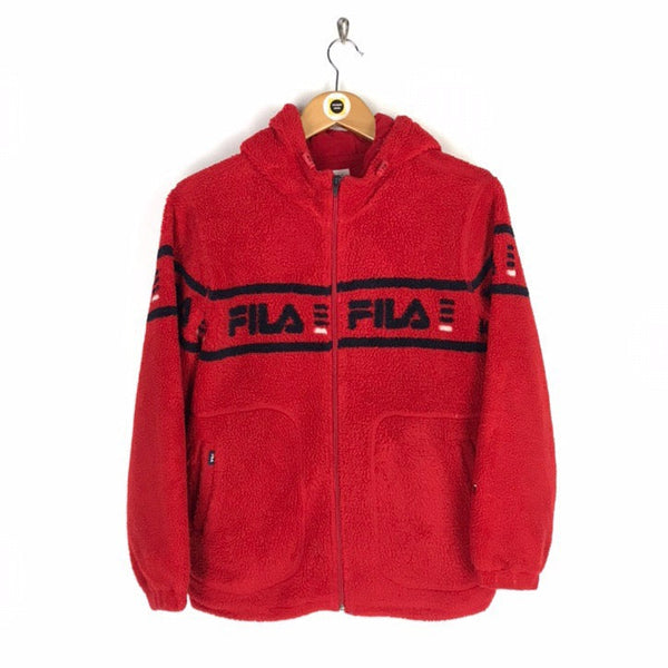 Vintage Fila Sherpa Fleece Medium