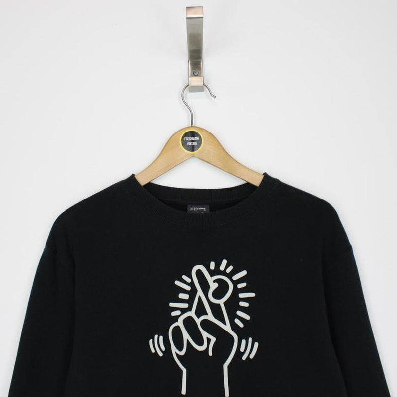 Vintage Keith Haring Sweatshirt Small