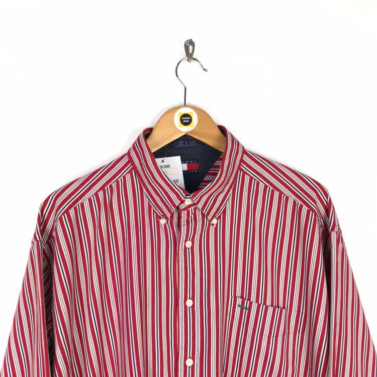 Vintage Tommy Hilfiger Striped Shirt XL